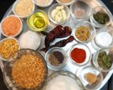 A picture of step 1 of Mix Dal Dry Chutney.