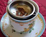A picture of step 3 of Zafrani Chai.