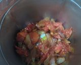A picture of step 4 of Kadai Paneer.