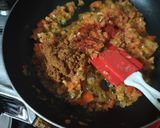 A picture of step 3 of Masala Pav.