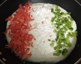 तिरंगा उत्तपम (tiranga uttapam recipe in Hindi) रेसिपी चरण 4 फोटो