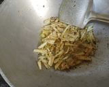 A picture of step 2 of Mula Tangra (raddish with tangra fish) #win #Week 2.