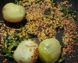 A picture of step 3 of Moong Potato Fritters(Bengali Style).