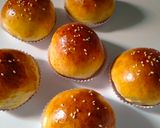 Foto langkah ke 5 dari resep Burger Buns Tanpa Ulen, Dengan Margarin, Tanpa Telur.