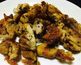A picture of step 3 of Spiced crispy chicken.