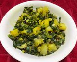 A picture of step 4 of Potatoes with Green Onion.