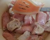 A picture of step 1 of Chicken Cacciatore. 😘.