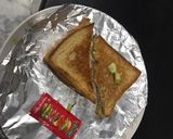 A picture of step 3 of Cheese sandwich.