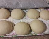 A picture of step 3 of Flat Bread/naan.