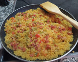 Foto del paso 7 de la receta: Migas caseras con verdura su chorizo y brochetas