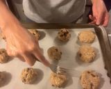 A picture of step 7 of Vegan Banana Oatmeal Cookies.