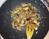 A picture of step 15 of Mushroom Pepper Fry.