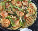 A picture of step 12 of Summer Vegetable & Thyme Frittata.