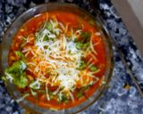 A picture of step 6 of Soupy noodles.