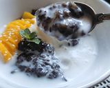 Foto langkah ke 6 dari resep Bubur Ketan Hitam dengan Topping.