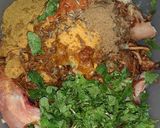A picture of step 2 of Shehanshahi Biryani.