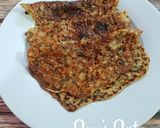 A picture of step 4 of Flattened Rice and Amaranth Greens Savoury Pancakes.