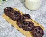 Foto langkah ke 6 dari resep Soft Cookies Chocolate Ubi Ungu.