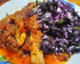 Foto del paso 5 de la receta: Tiras de matambrito picante 🌶 con remolachas al ajo