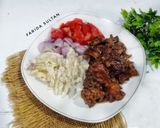 Foto langkah ke 5 dari resep Sate Daging Sapi Goreng.