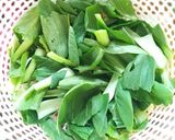 Hình bước làm 2 của món Canh cải ngọt thịt bằm