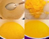 A picture of step 4 of Mango Cheesecake.