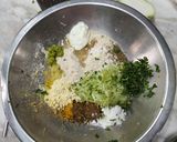 A picture of step 1 of Lauki Muthiya Balls.