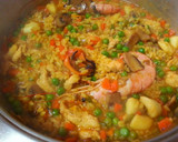 Foto del paso 11 de la receta: Arroz meloso de mar y tierra