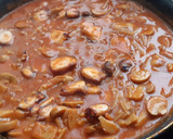 Foto del paso 9 de la receta: Fideos con pulpo y champiñones