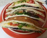 A picture of step 6 of My lovely Sandwiches 💜.