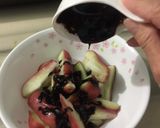 A picture of step 3 of Spicy Mango Vegan Salad.