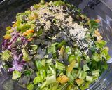 A picture of step 1 of Broccoli Crunch Salad.