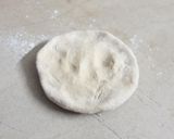A picture of step 4 of Chana Daal Poori.