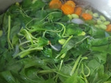 Sayur Bening Bayam Edamame