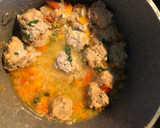 Foto langkah ke 4 dari resep Mpasi bakso daging sayur.