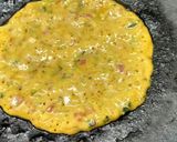 A picture of step 2 of Kashifal cheela roll.