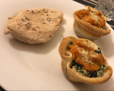 Foto del paso 5 de la receta: Canastitas de calabaza, espinaca y ricota