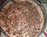 A picture of step 6 of Stephanie's Galaxy Minstrels Cheesecake.