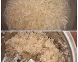 A picture of step 1 of Carrot kheer.
