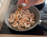 Foto del paso 9 de la receta Arroz basmati con panceta y langostinos