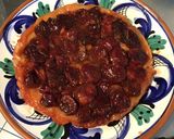 Une image de l'étape 7 de Tarte renversée aux prunes d ante.