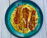 รูปขั้นตอนการทำที่ 7 ของ พิซซ่าญี่ปุ่น (Okonomiyaki) 🥓