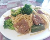 Foto del paso 3 de la receta: 68. Tallarines con ternera y brócoli estilo chino