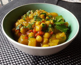 Foto del paso 5 de la receta: Garbanzos al curry con leche de coco