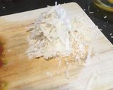 A picture of step 1 of Cheese, egg and tomato.
