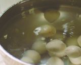 A picture of step 9 of Red Bean Glutinous Rice Balls (Chè Trôi Nước Nhân Đậu Đỏ).