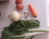 Foto del paso 1 de la receta: Tortilla de acelga y zanahoria