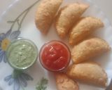A picture of step 6 of Cauliflower karanji(Gujiya).