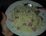 Carbonara tésztával recept fázis 6 fotója