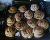 A picture of step 4 of Cinnamon rolls.